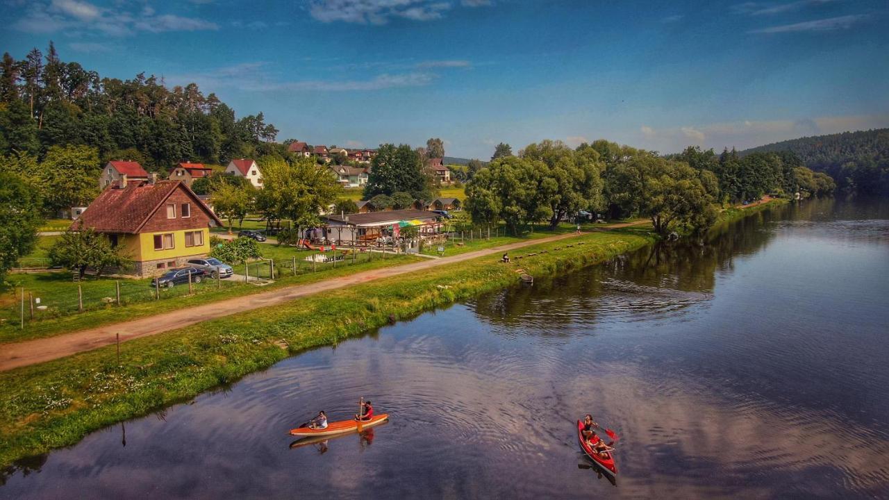 Camping Prima Týn nad Vltavou Exterior foto